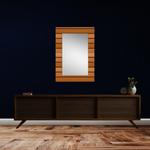 Load image into Gallery viewer, Detec™ Leonor Solid Wood Wall Mirror 32.5inches
