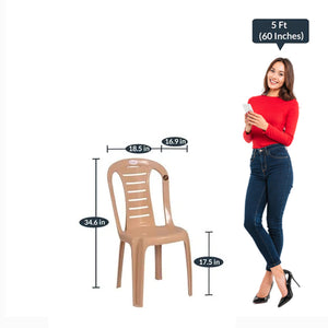 Detec™ Regular Plastic Chairs (set of 2)
