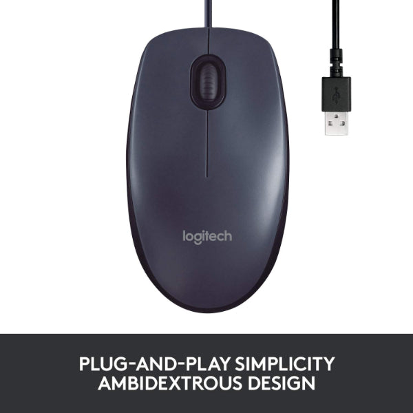 Logitech Mouse M100R USB