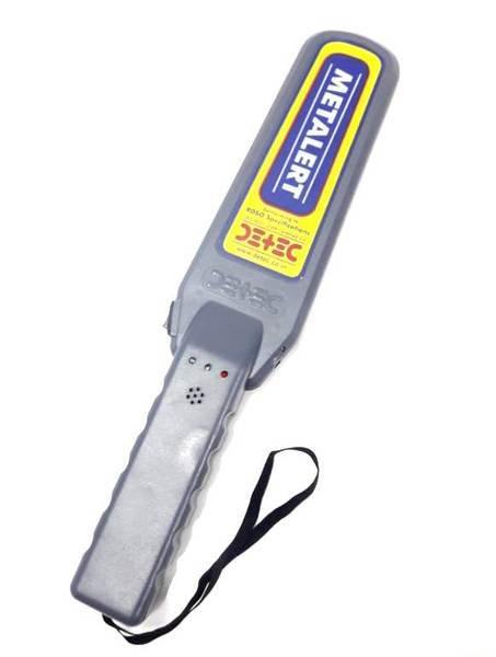 Detec™ Hand Held Metal Detector - Metalert Rechargeable (Model: DMD - 001) - Detech Devices Private Limited