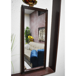 Load image into Gallery viewer, Detec Homzë Designer Wall Mirror - Brown Color set of 2
