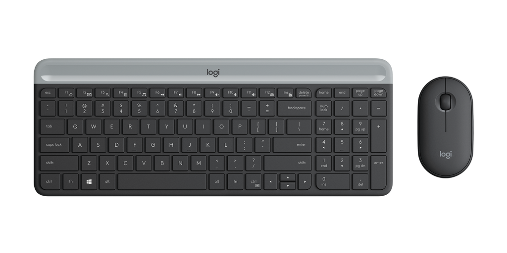 Logitech Slim Wireless Keyboard And Mouse Combo MK470
