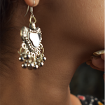 Load image into Gallery viewer, Detec Homzë  Earrings - Silver
