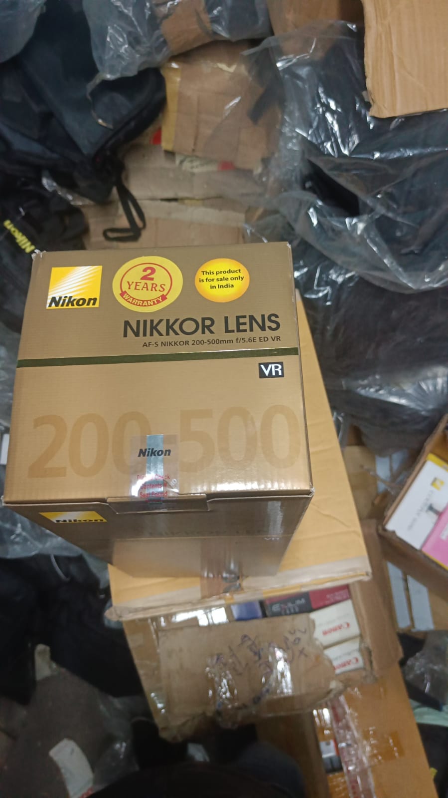Nikon AF-S Nikkor 200-500 mm F5.6-F32 ED VR Lens