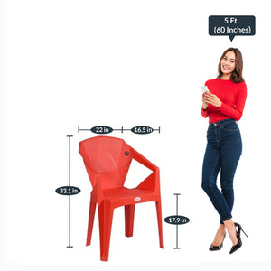 Detec™ Plastic Chair (Set of 2)