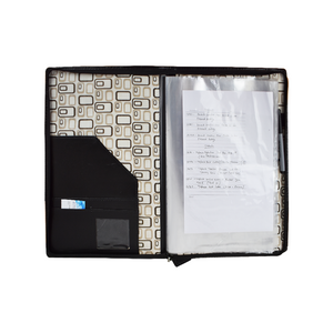 Detec™ लेदर प्रोफेशनल फ़ाइल फ़ोल्डर दस्तावेज़ बैग