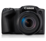 Load image into Gallery viewer, Open Box, Unused Canon PowerShot SX430 IS 20MP Digital Camera with 45x Optical Zoom Black
