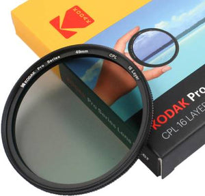 Kodak Pro Series 49mm 16 Layer Cpl Polarizing Filter Cpl 49mm