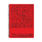Load image into Gallery viewer, Detec™ Matrikas Cube Works B5 Spiral Notebook 5 Subject Pack of 20
