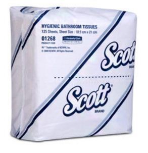 Kimberly Clark 1268 Hygienic Bathroom Tissue Toilet Roll