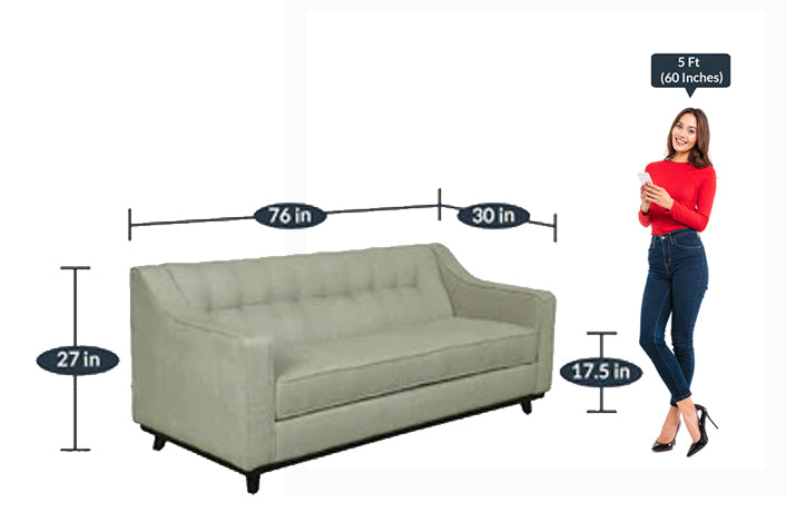 Detec™ Theobald Three Seater Sofa 