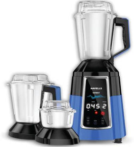 Havells Sonido I Mixer Grinder 1200 Mixer Grinder  3 Jars Blue