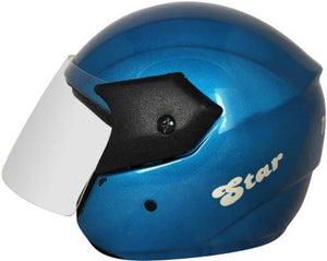 Detec™ Turtle Star With Visor Full Face Helmet