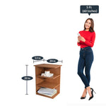 Load image into Gallery viewer, Detec™  End Table  - Natural Finish Color 
