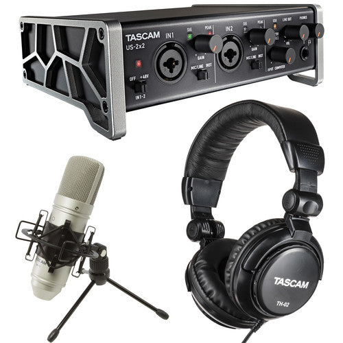 Tascam Trackpack 2x2 Recording Package