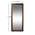Load image into Gallery viewer, Detec™ Ana Handmade wooden frame mirror 72 inches
