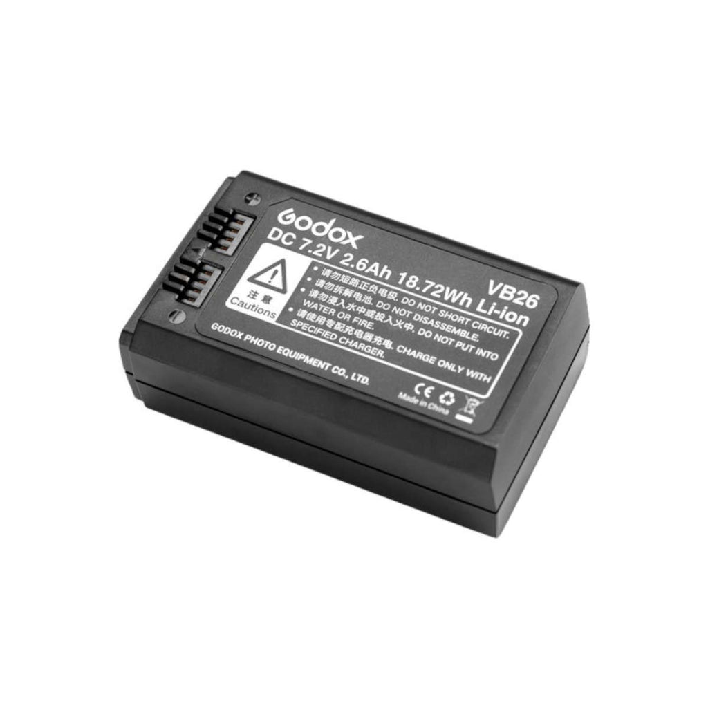 गोडॉक्स ली-आयन बैटरी पैक वीबी-26/वी1 फ्लैश