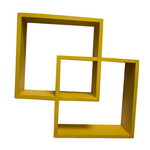 Load image into Gallery viewer, Detec™ Wooden Wall Bracket In Yellow Color Pack of 6
