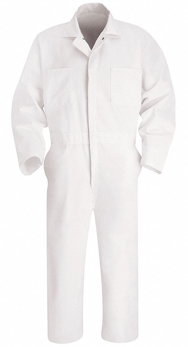Detec™ Cotton Coverall Size - XL White