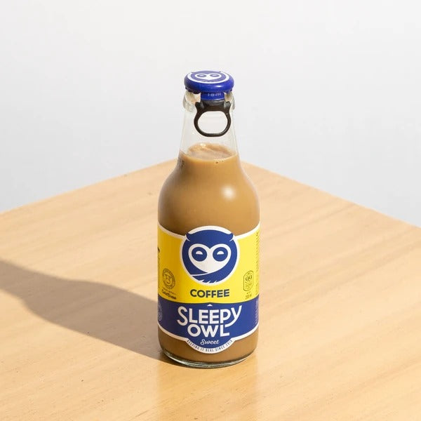 Sleepy Owl Ready To Drink Sweet / Sweet Charge - Iced Coffee Bottles(12 Bottles Per Case)
