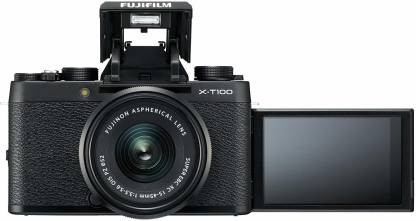 FUJIFILM X-T100 Mirrorless Camera Dual Kit with 15-45mm + 50-230mm Lens Kit  (Black)